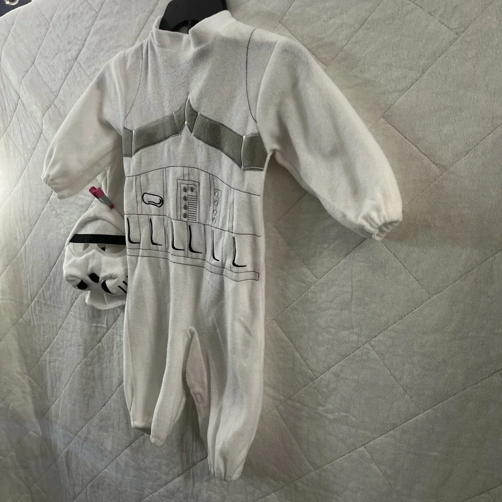 Storm Trooper Star Wars Dress Up Halloween Costume Toddler SizeChild - Picture 5 of 13